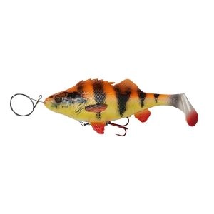 Gumená nástraha 4D Perch Shad 12,5cm 25g Albino